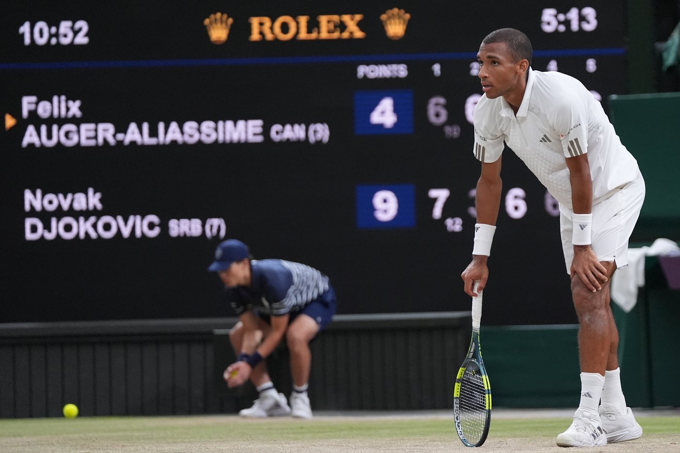 Djokovic outlasts Auger-Aliassime after more than 5 hours to reach Wimbledon semifinals at age 39 | iNFOnews.ca Djokovic outlasts Auger-Aliassime after more than 5 hours to reach Wimbledon semifinals at age 39 | iNFOnews.ca