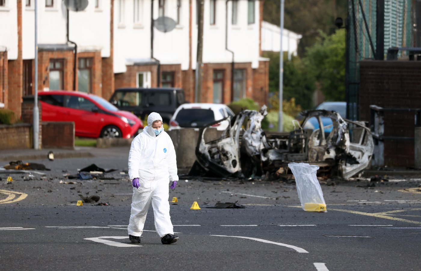 Car bomb explodes outside Northern Ireland police station | iNFOnews.ca