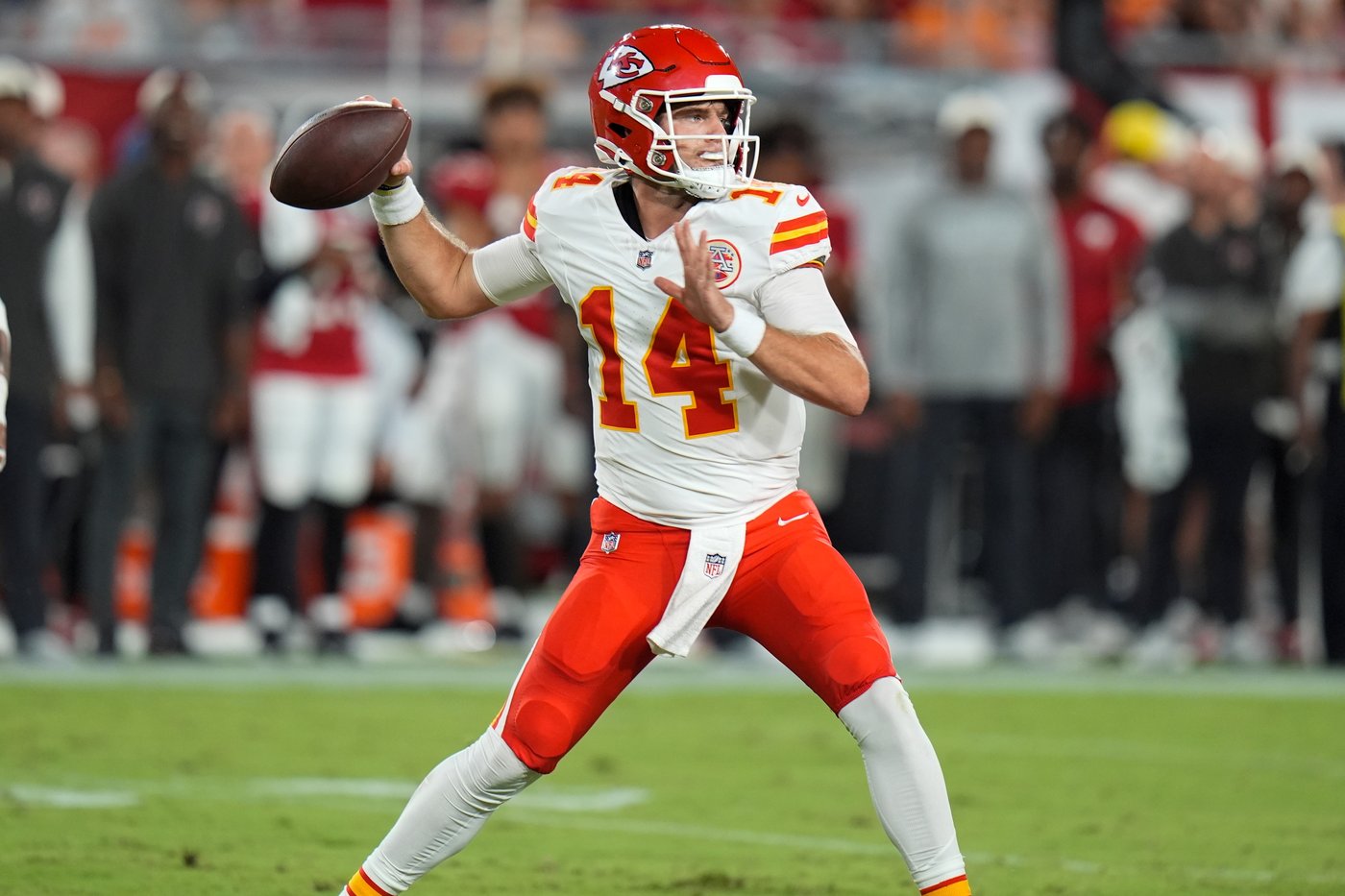 From draft-day slide to preseason star, QB Garrett Nussmeier is finding an opening with the Chiefs | iNFOnews.ca From draft-day slide to preseason star, QB Garrett Nussmeier is finding an opening with the Chiefs | iNFOnews.ca