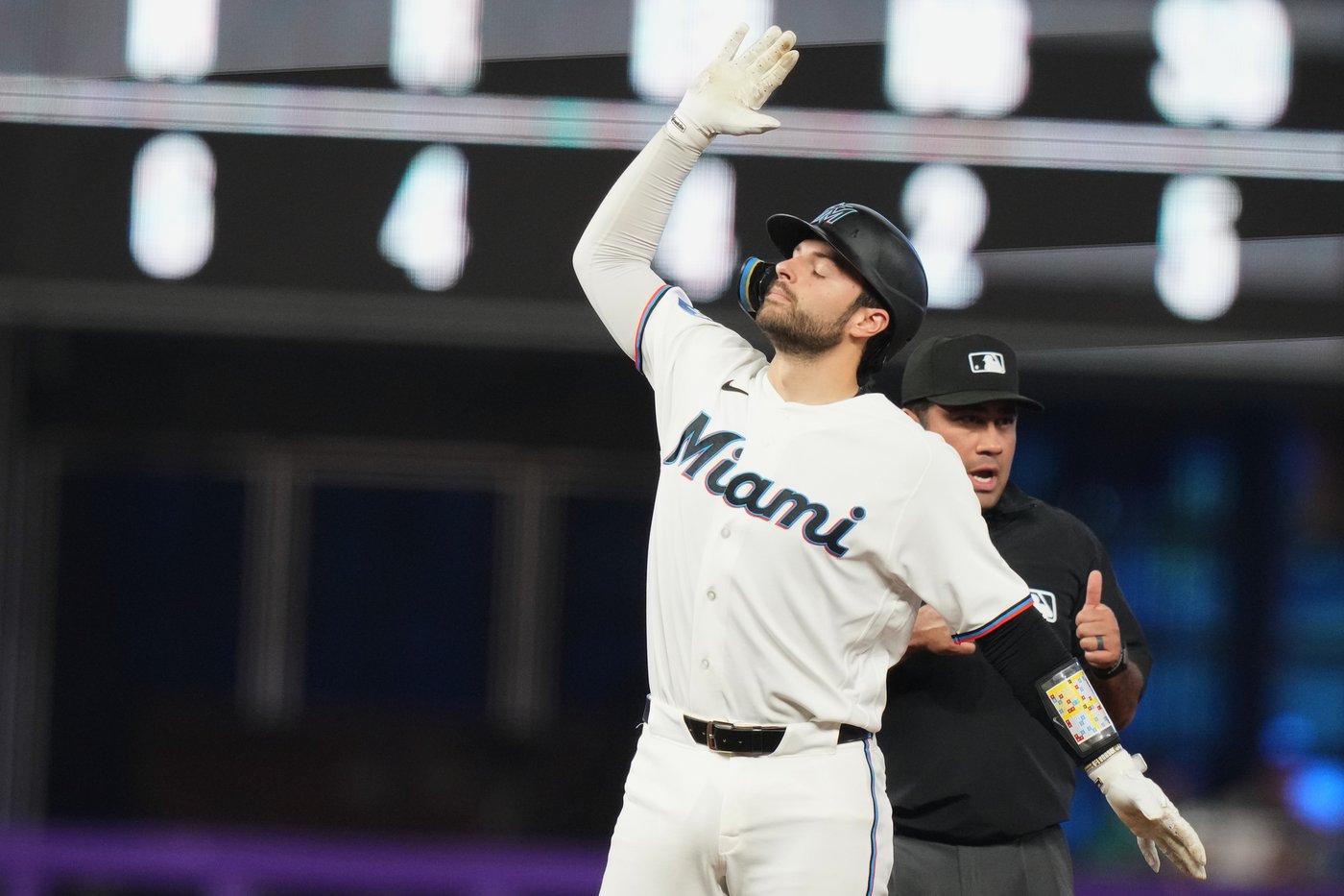 Jakob Marsee hits a 3-run home run, Marlins rally to beat Nationals 8-7 | iNFOnews.ca