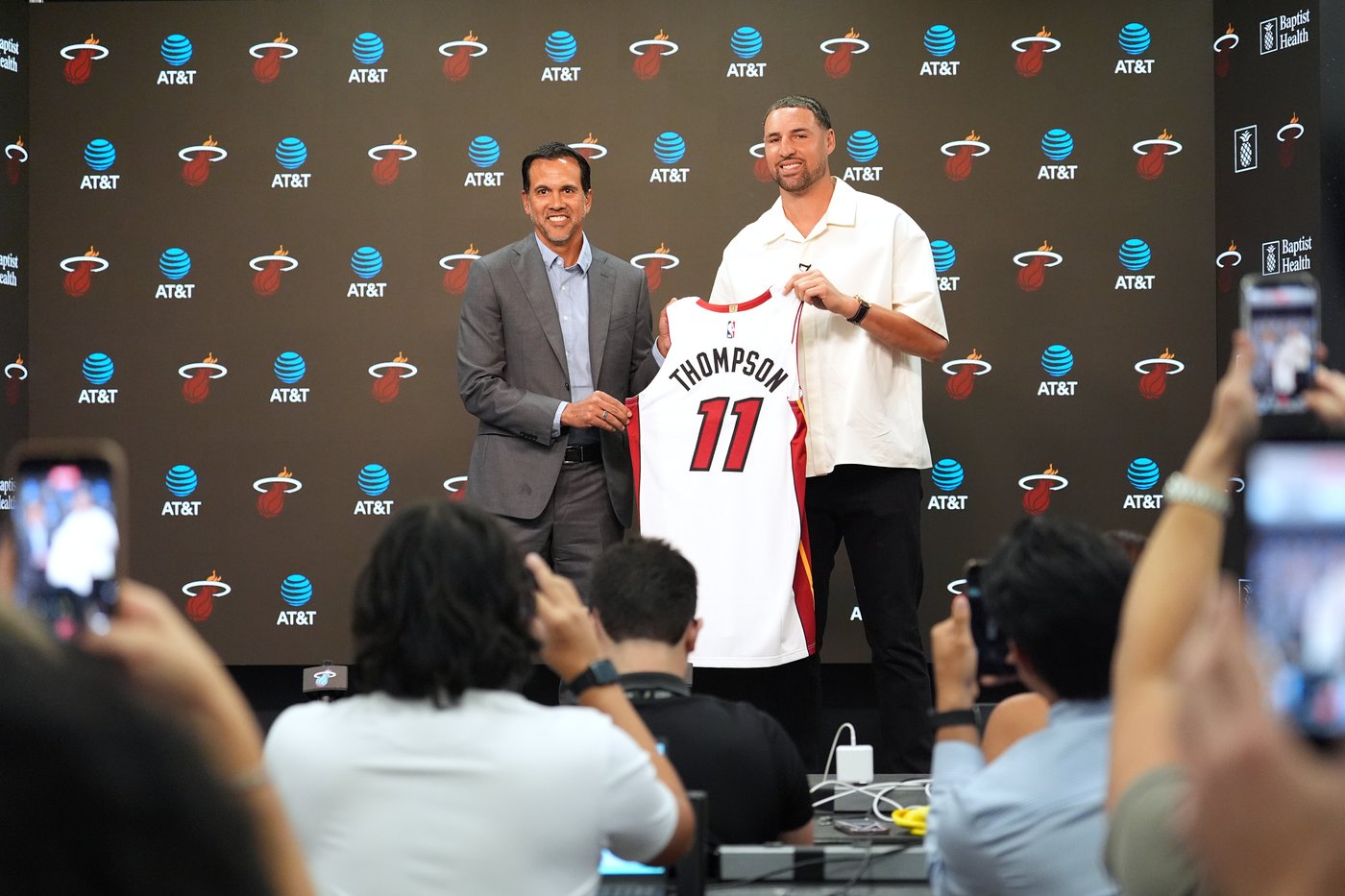 Klay Thompson says he chose the Miami Heat because he wanted the opportunity to win | iNFOnews.ca Klay Thompson says he chose the Miami Heat because he wanted the opportunity to win | iNFOnews.ca