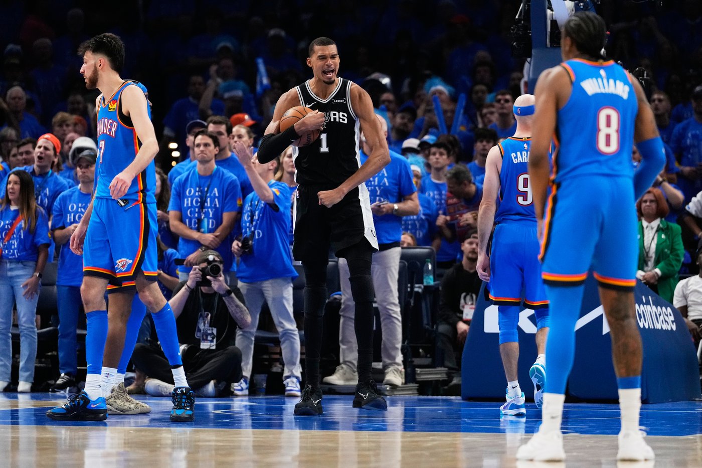 The Spurs say they're always learning. The Thunder have to do some learning before Game 2 as well | iNFOnews.ca