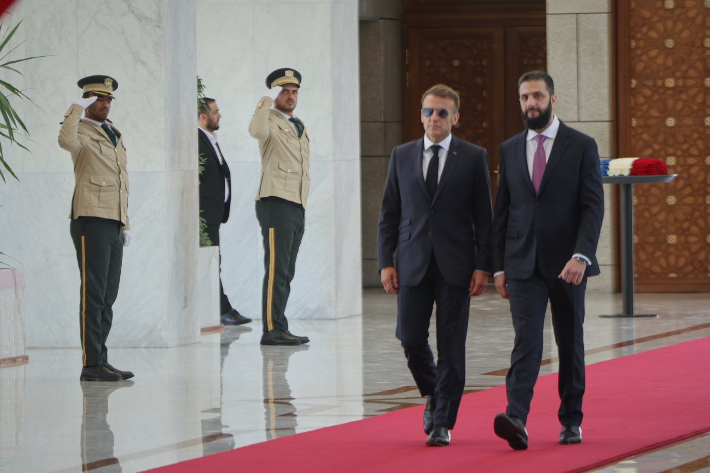 Explosions rock Syria's capital as French President Macron visits | iNFOnews.ca Explosions rock Syria's capital as French President Macron visits | iNFOnews.ca