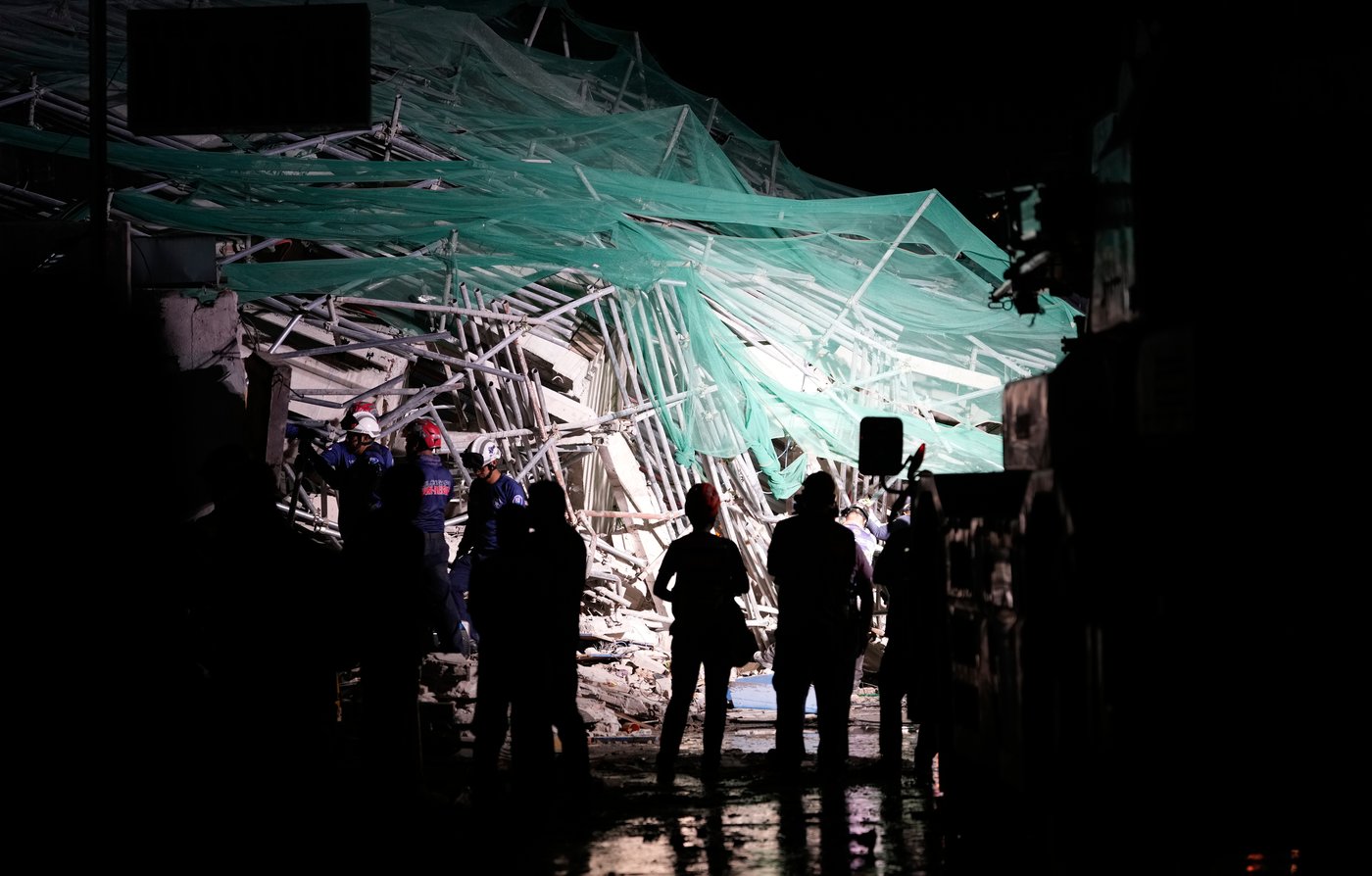 Photos show the aftermath of a building collapse in the Philippines | iNFOnews.ca