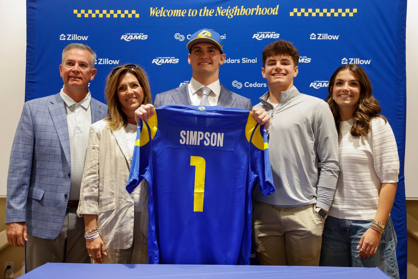 Sean McVay says he's thrilled, not mad, about the Rams' stunning draft selection of Ty Simpson | iNFOnews.ca