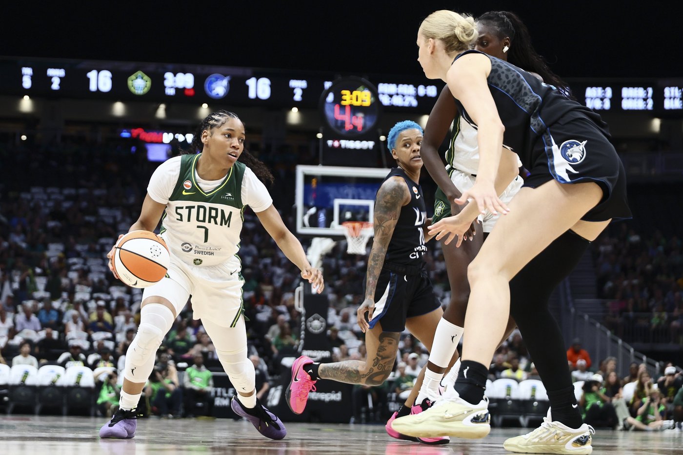 Collier scores 24 points in her return, Lynx top Storm 86-76 for best record at WNBA All-Star break | iNFOnews.ca Collier scores 24 points in her return, Lynx top Storm 86-76 for best record at WNBA All-Star break | iNFOnews.ca