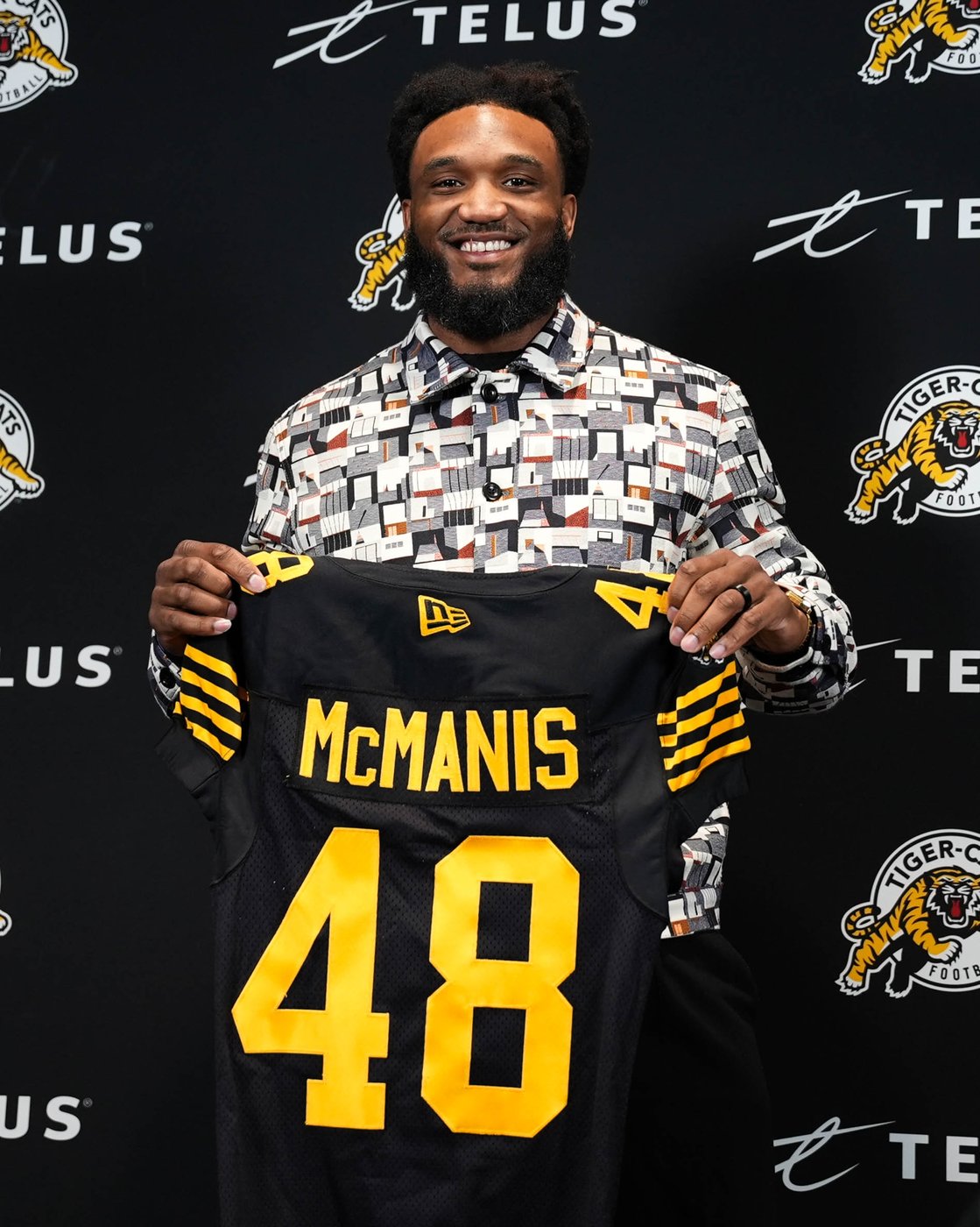 Veteran CFL middle linebacker Wynton McManis comfortable donning black and gold | iNFOnews.ca
