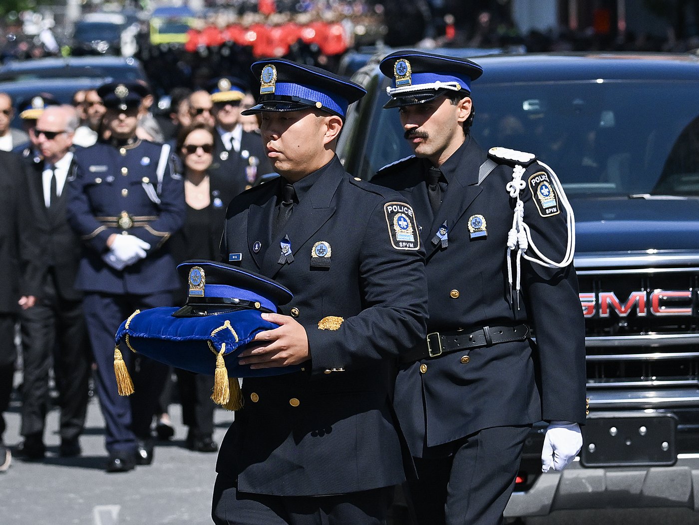 Police from Halifax to Vancouver attend funeral for Montreal officer killed by gunman | iNFOnews.ca
