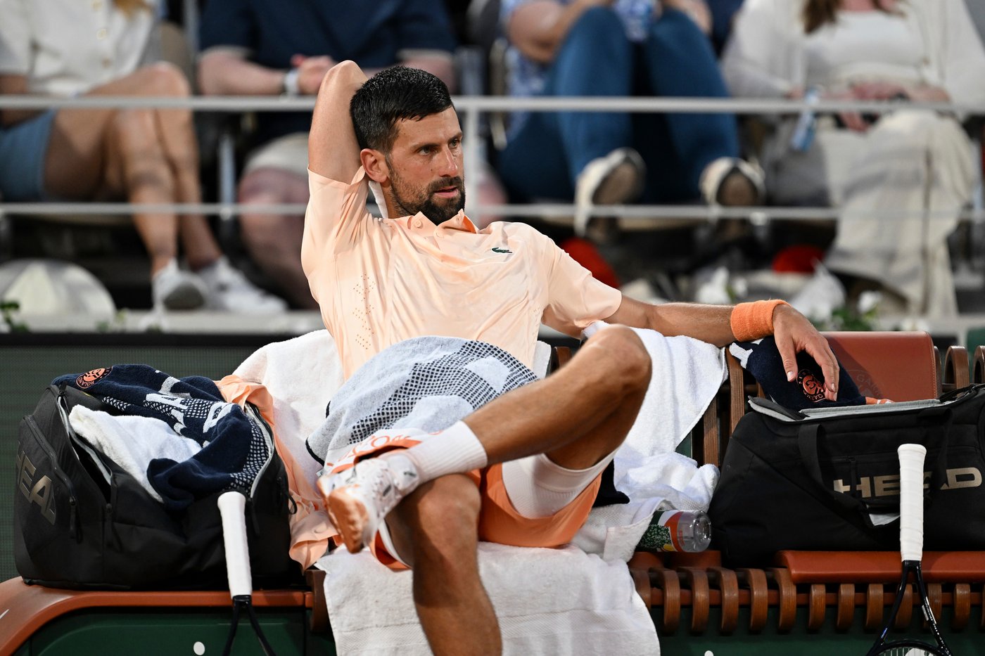 Novak Djokovic overcomes a slow start and hostile crowd in 1st-round win at French Open | iNFOnews.ca Novak Djokovic overcomes a slow start and hostile crowd in 1st-round win at French Open | iNFOnews.ca