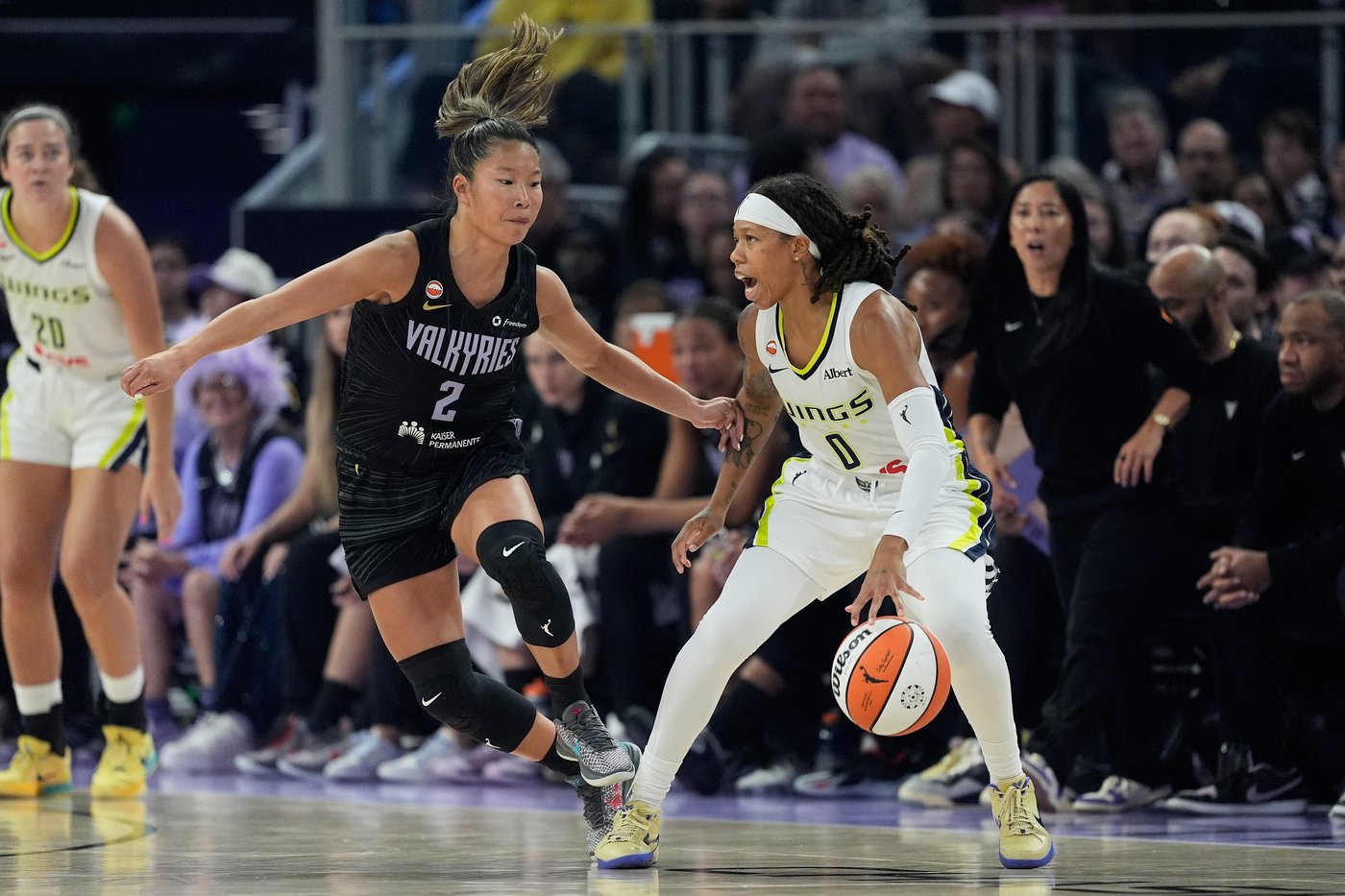 Valkyries are playoff bound again in 2nd year after beating Dallas 78-70 behind Williams' 23 points | iNFOnews.ca