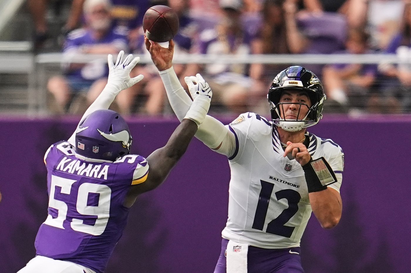 J.J. McCarthy's misfires at QB stand out for the Vikings in a 13-3 preseason loss to the Ravens | iNFOnews.ca J.J. McCarthy's misfires at QB stand out for the Vikings in a 13-3 preseason loss to the Ravens | iNFOnews.ca
