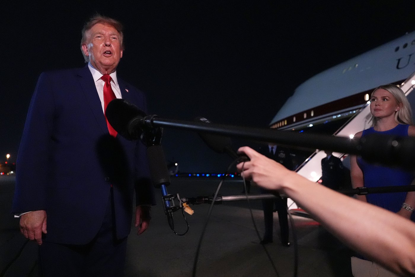 Trump says Secret Service and the military wanted him off Air Force One in Turkey due to threat | iNFOnews.ca
