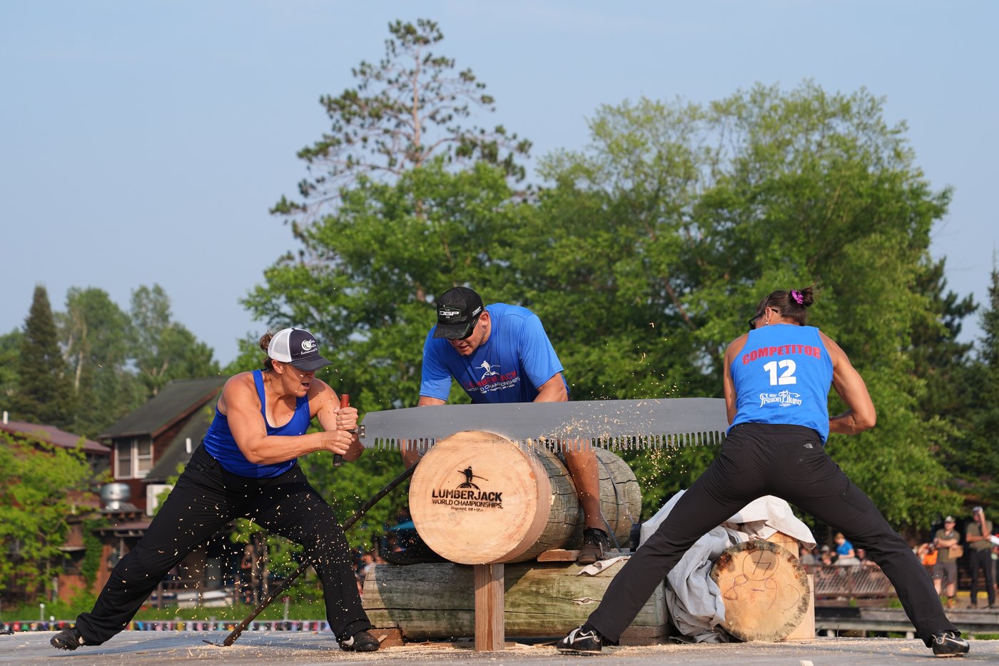 Flying axes and rolling logs at the Lumberjack World Championships, in photos | iNFOnews.ca