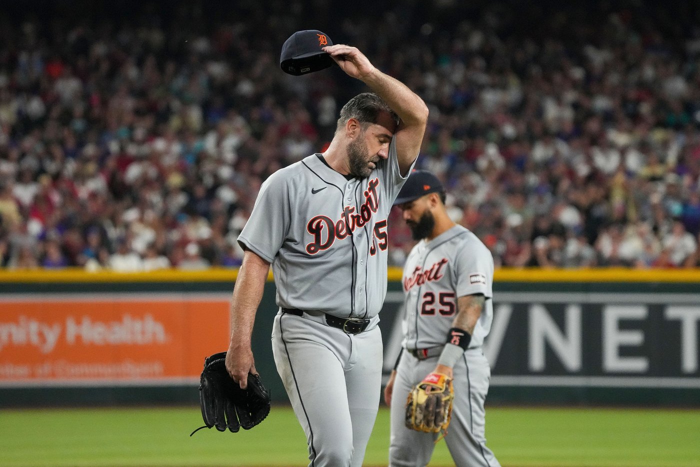 Corbin Carroll has 4 RBIs, Diamondbacks ruin Justin Verlander's return to Tigers in 9-6 win | iNFOnews.ca