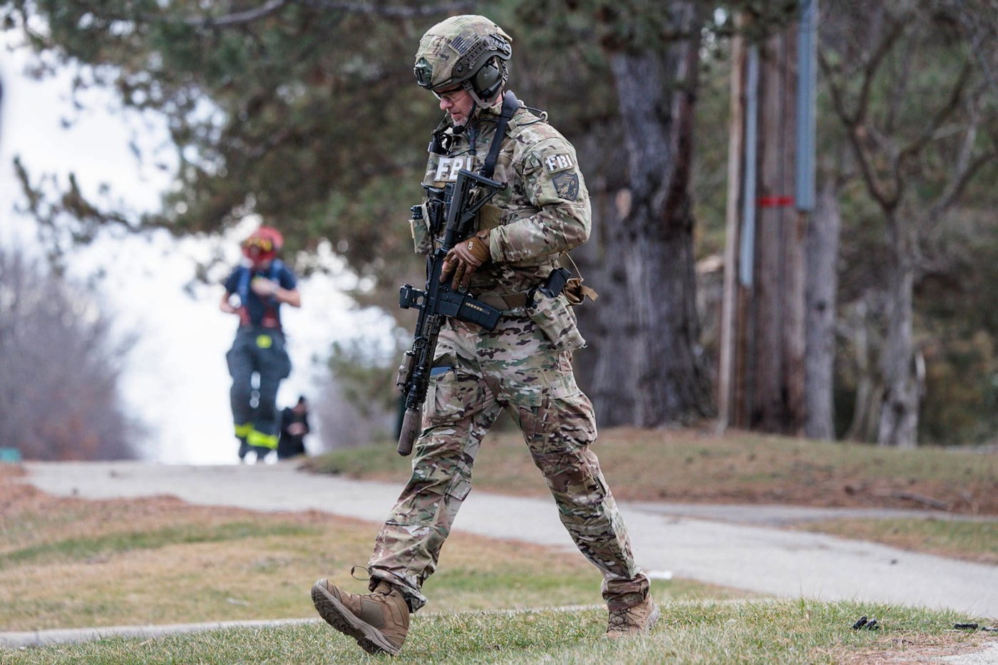 Photos show response after attack at suburban Detroit synagogue | iNFOnews.ca