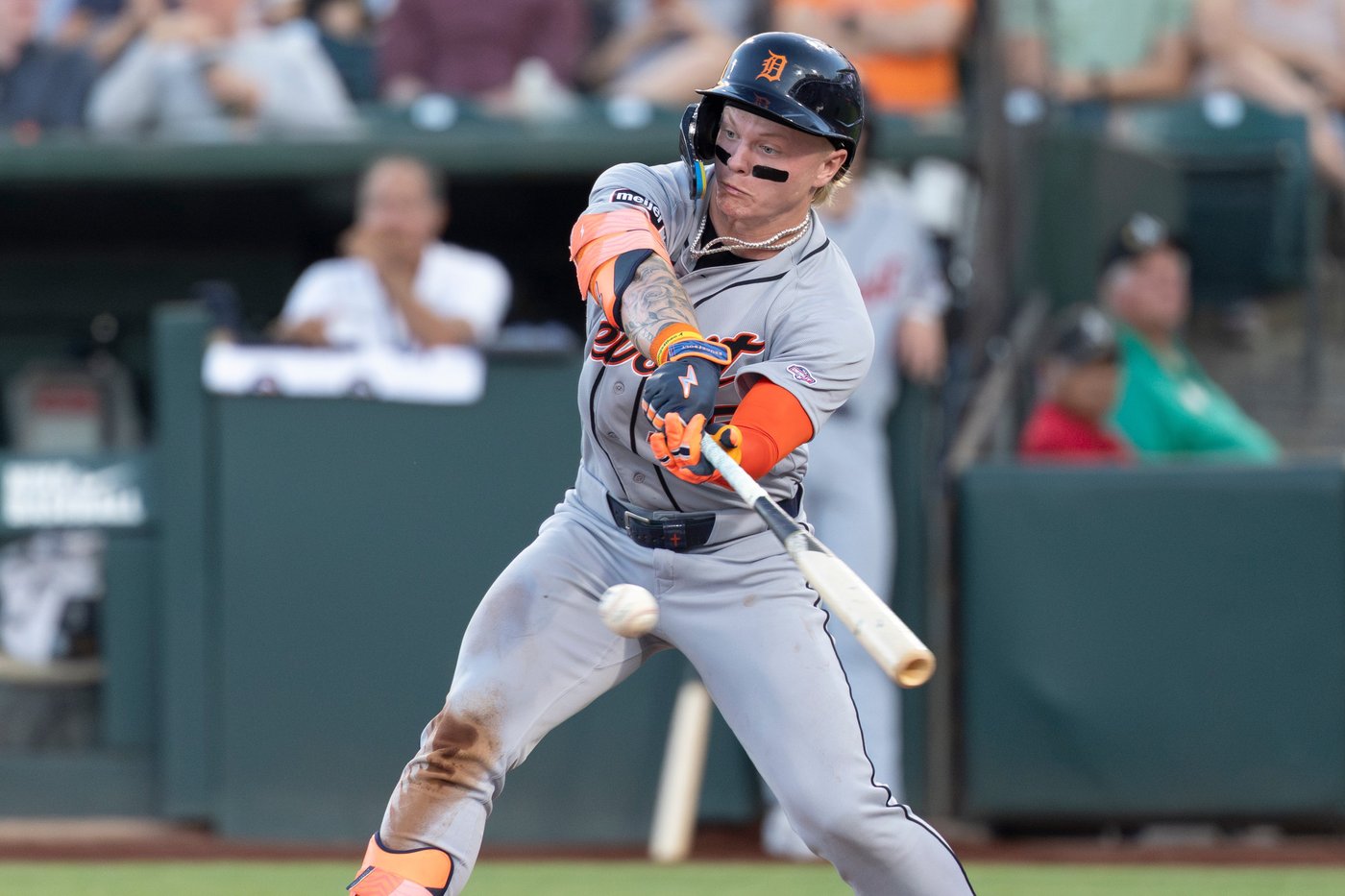 Dillon Dingler's grand slam helps the Tigers beat A's 13-1 in Max Clark's debut | iNFOnews.ca Dillon Dingler's grand slam helps the Tigers beat A's 13-1 in Max Clark's debut | iNFOnews.ca