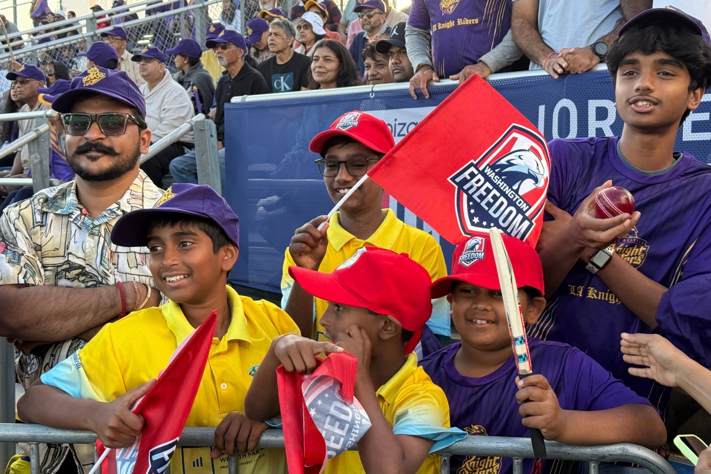 Los Angeles Knight Riders play first game in new stadium as Olympic cricket buzz grows | iNFOnews.ca
