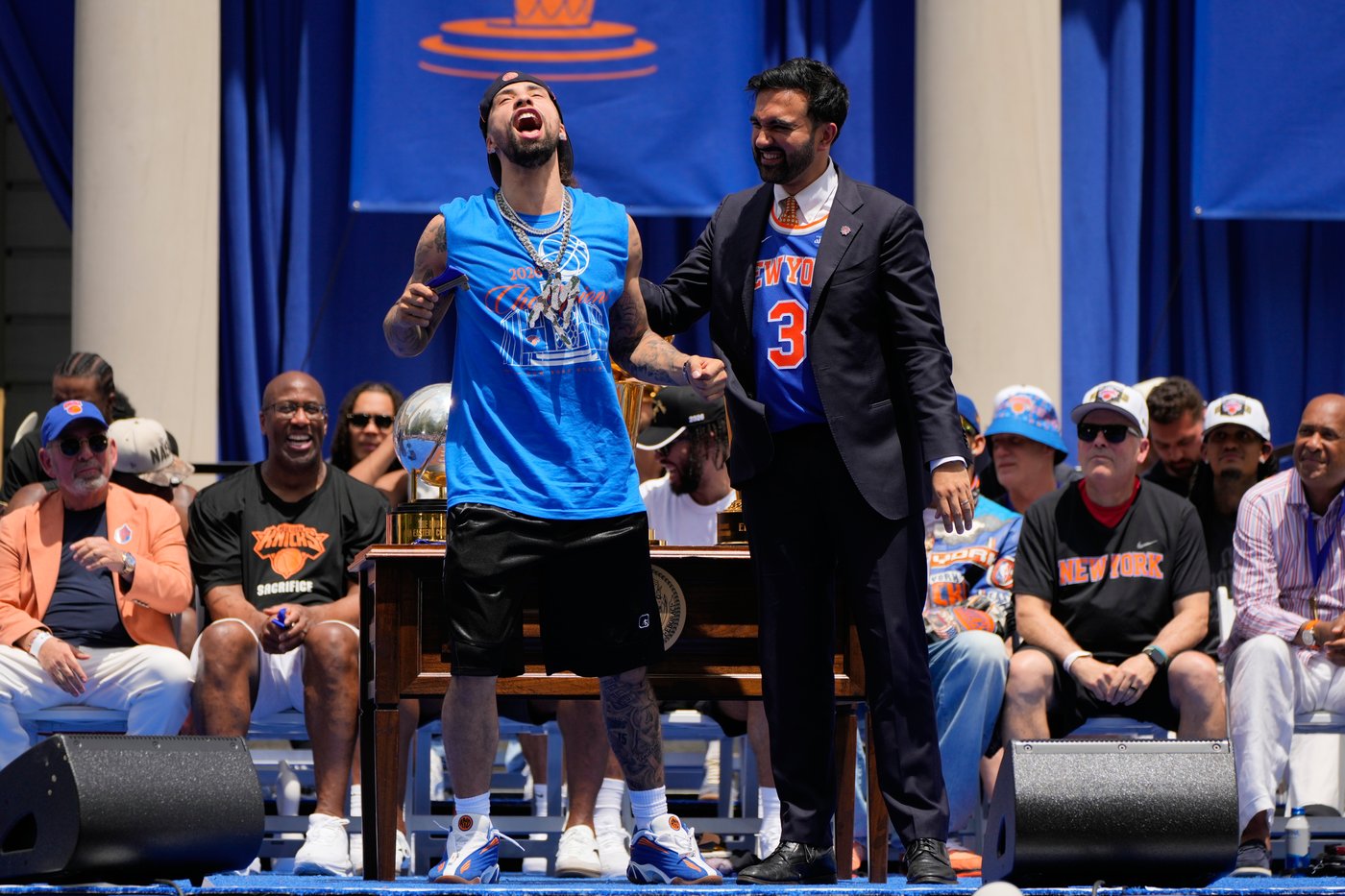 Jose Alvarado will return to the Knicks on a multiyear deal, AP source says | iNFOnews.ca
