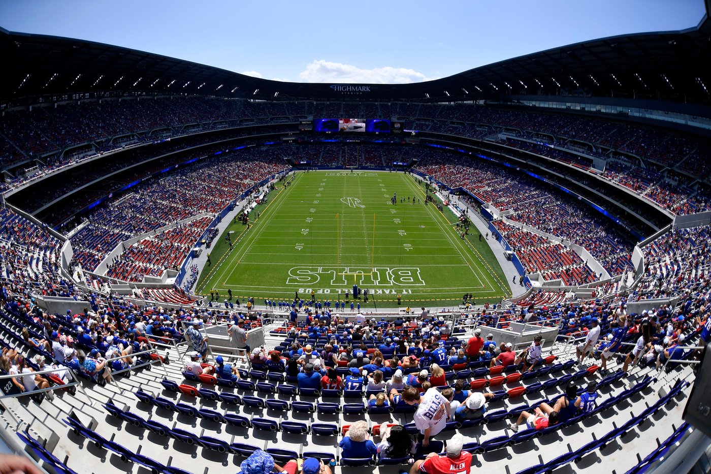 Josh Allen gets comfortable in Bills' new stadium with TD pass in 29-14 preseason win over Panthers | iNFOnews.ca Josh Allen gets comfortable in Bills' new stadium with TD pass in 29-14 preseason win over Panthers | iNFOnews.ca