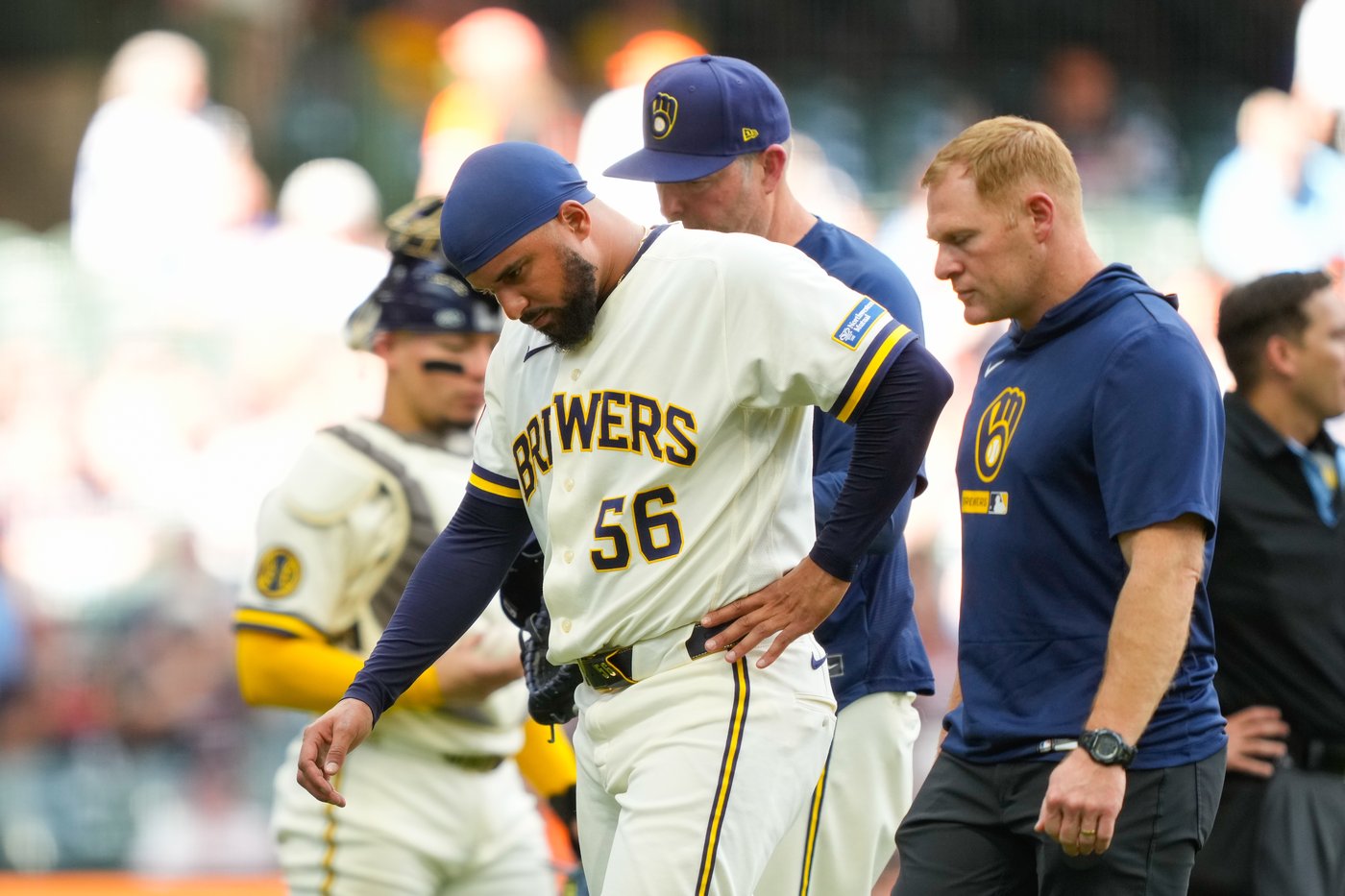 Schmitt homers on game's first pitch, Haase hit slam and Giants beat Brewers 12-9 | iNFOnews.ca Schmitt homers on game's first pitch, Haase hit slam and Giants beat Brewers 12-9 | iNFOnews.ca