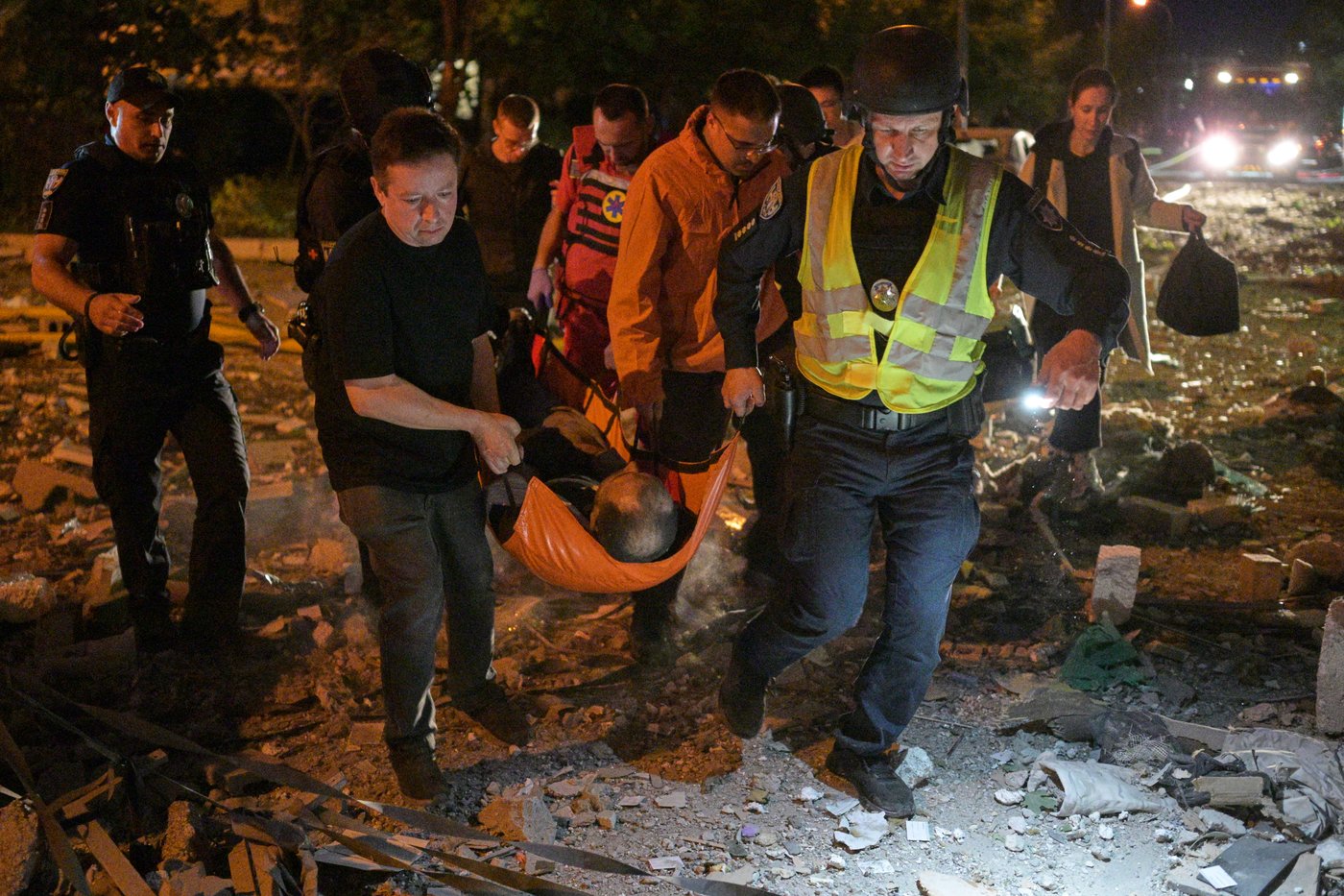Russian missile and drone attack on Ukraine's capital kills at least 7 | iNFOnews.ca