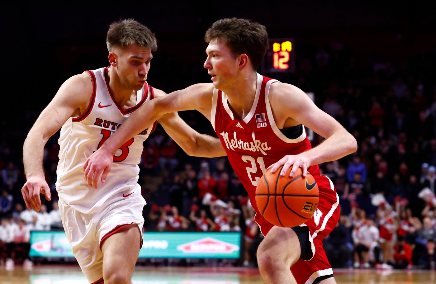 Rienk Mast's 26 points lead No. 9 Nebraska over Rutgers, 80-68 | iNFOnews.ca