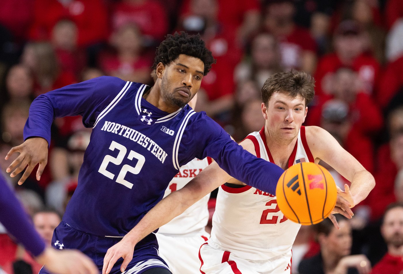 Pryce Sandfort's 29 points lead No. 7 Nebraska past Northwestern 68-49 | iNFOnews.ca