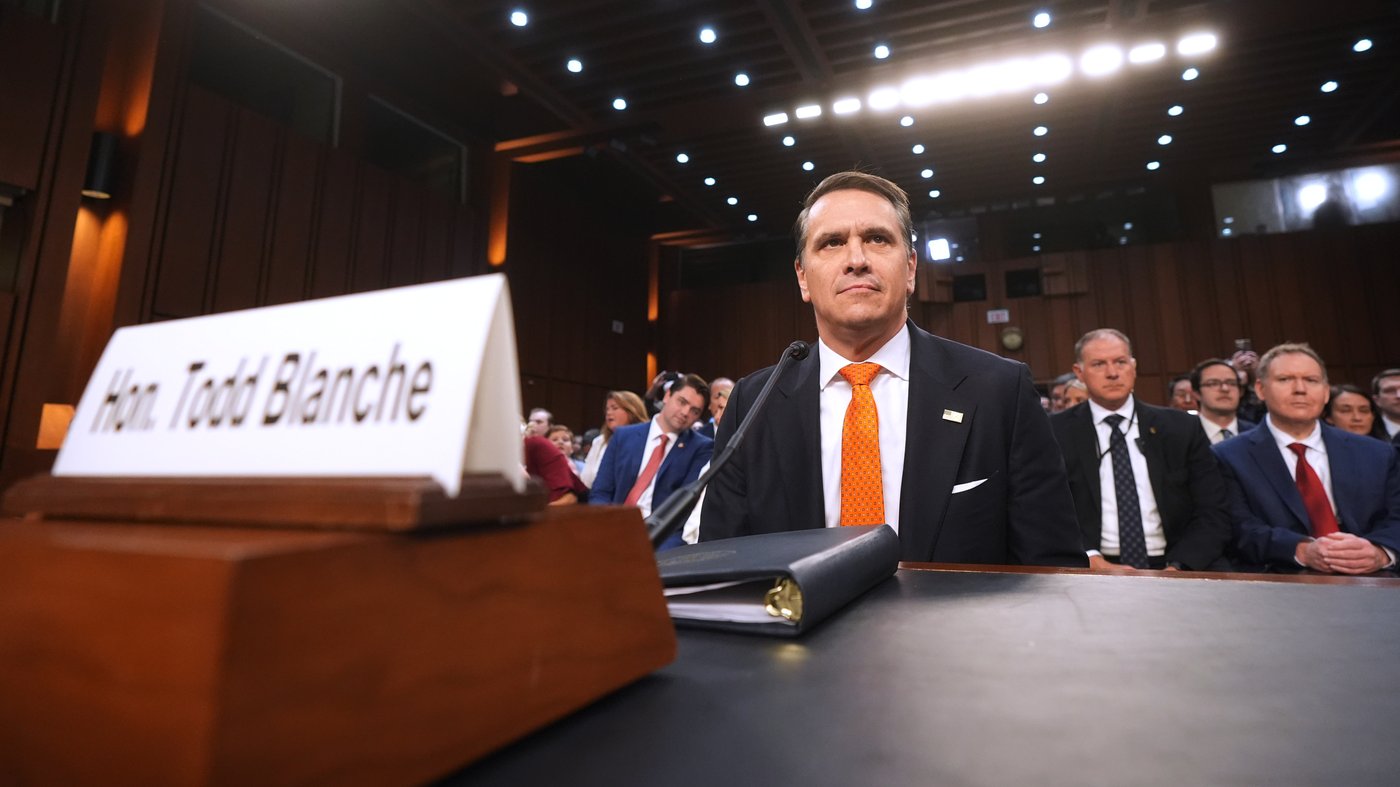 Blanche confronts skeptical questioning of fund, tax deal for Trump at Senate confirmation hearing | iNFOnews.ca