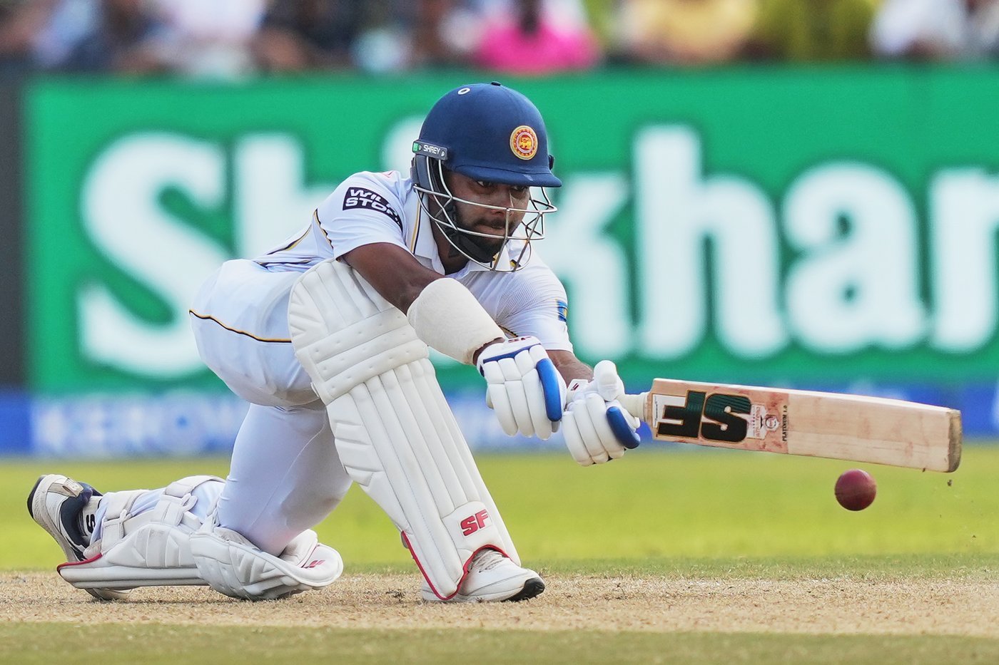 Dinusha’s maiden hundred rescues Sri Lanka but India on top in first test | iNFOnews.ca