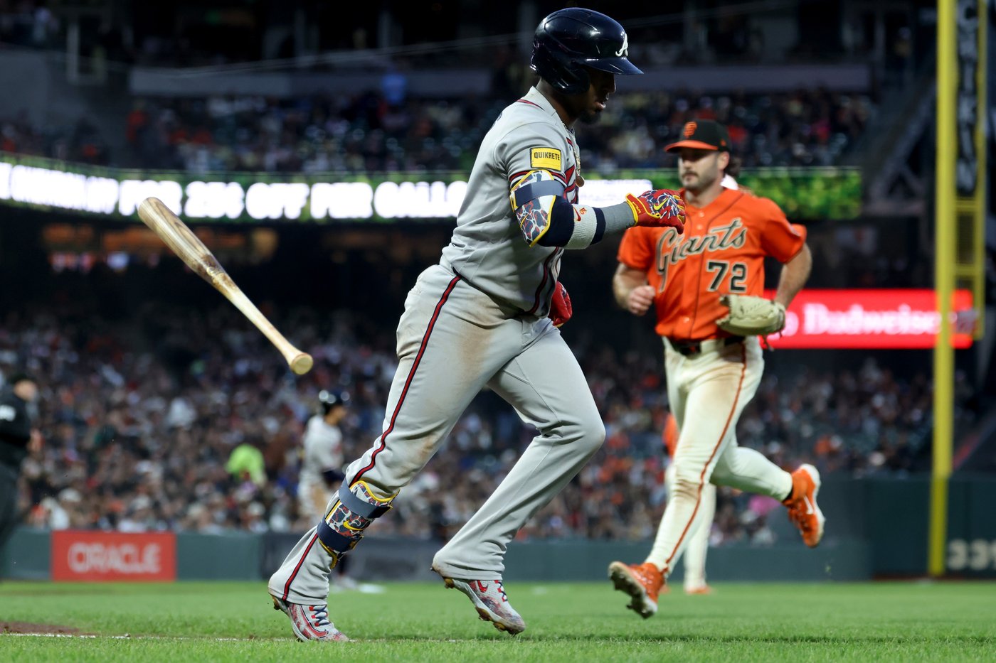 Dubon's 2 hits and 2 runs against former team leads Braves over Giants 3-1 | iNFOnews.ca