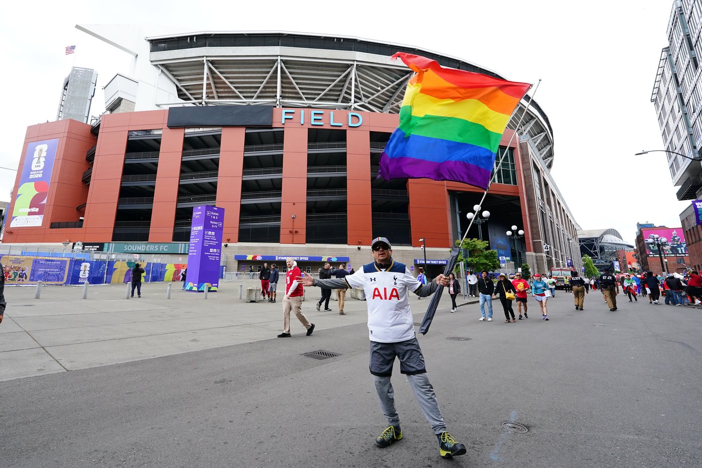 Rainbow flags dot Iran and Egypt's match as Seattle celebrates Pride during the World Cup | iNFOnews.ca