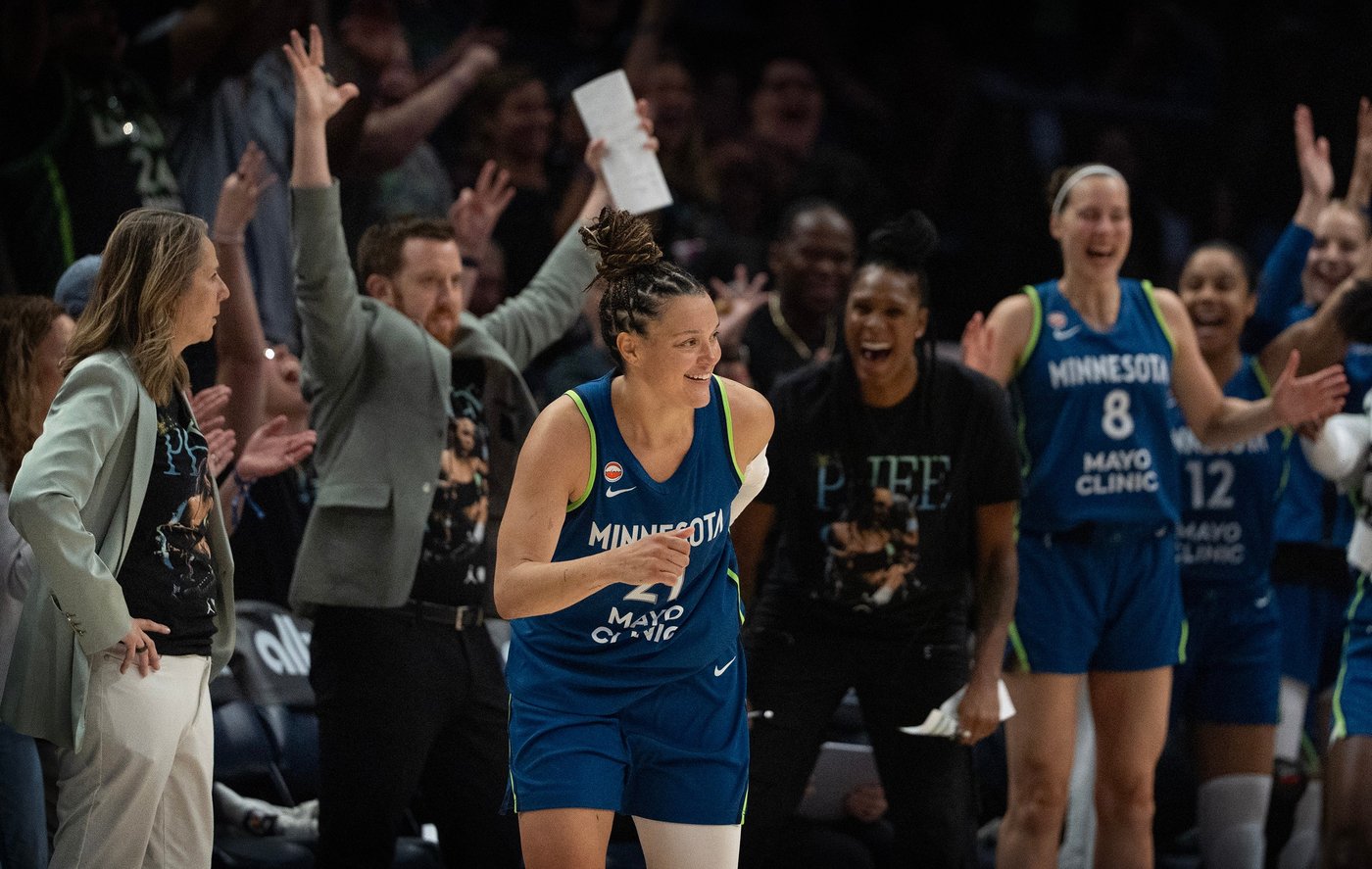 McBride hits WNBA-record 10 3-pointers, scores 43 as Lynx beat Wings 103-90 | iNFOnews.ca