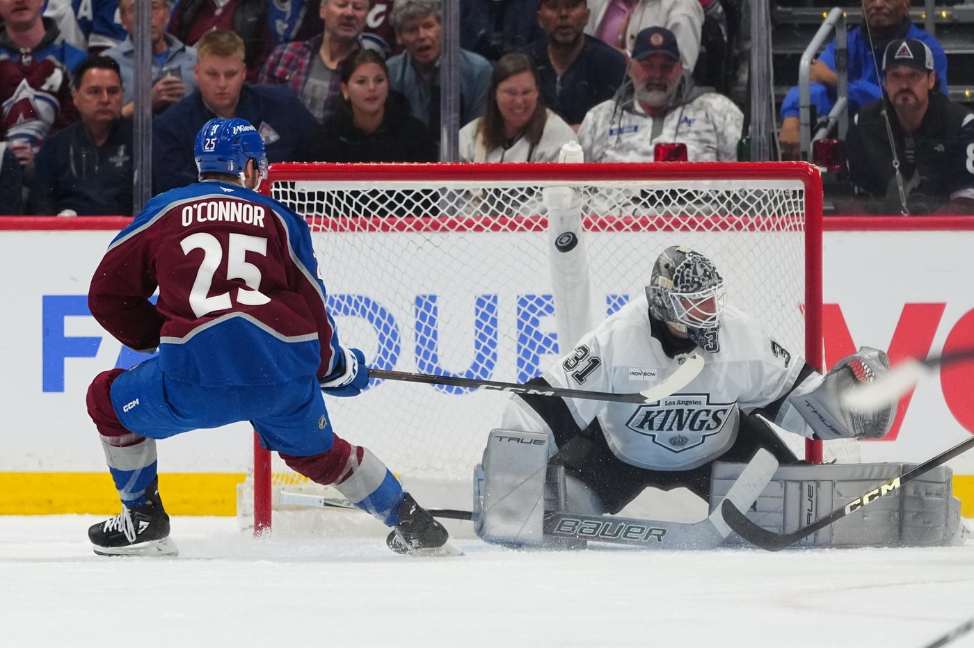 Forward Logan O'Connor caps long comeback with a Game 1 goal to help Avalanche hold off Kings 2-1 | iNFOnews.ca