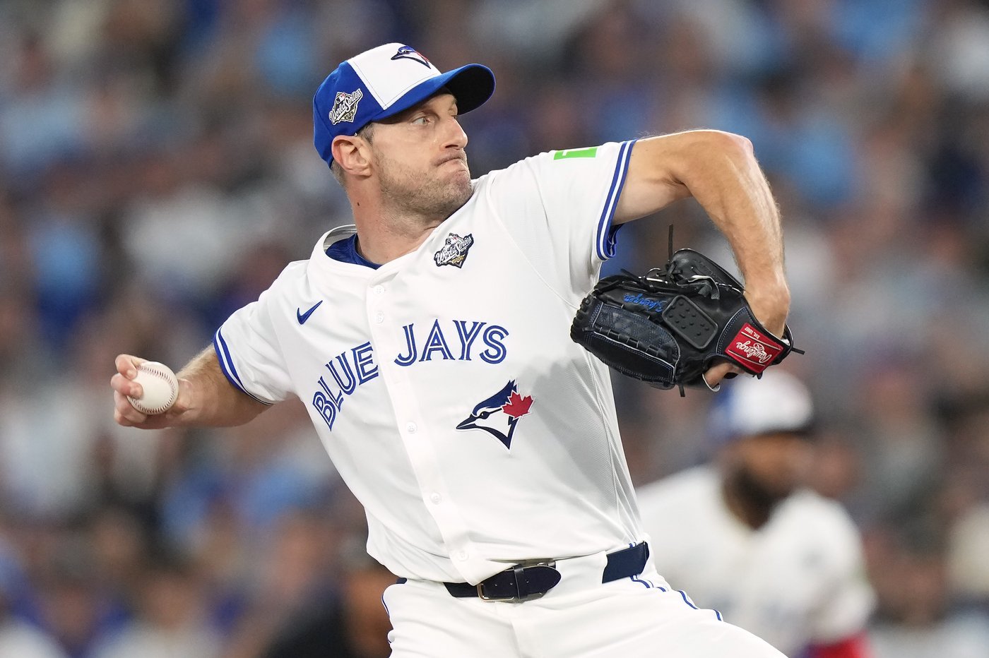 Blue Jays' Max Scherzer throws 4 no-hit innings in spring debut at age 41 | iNFOnews.ca