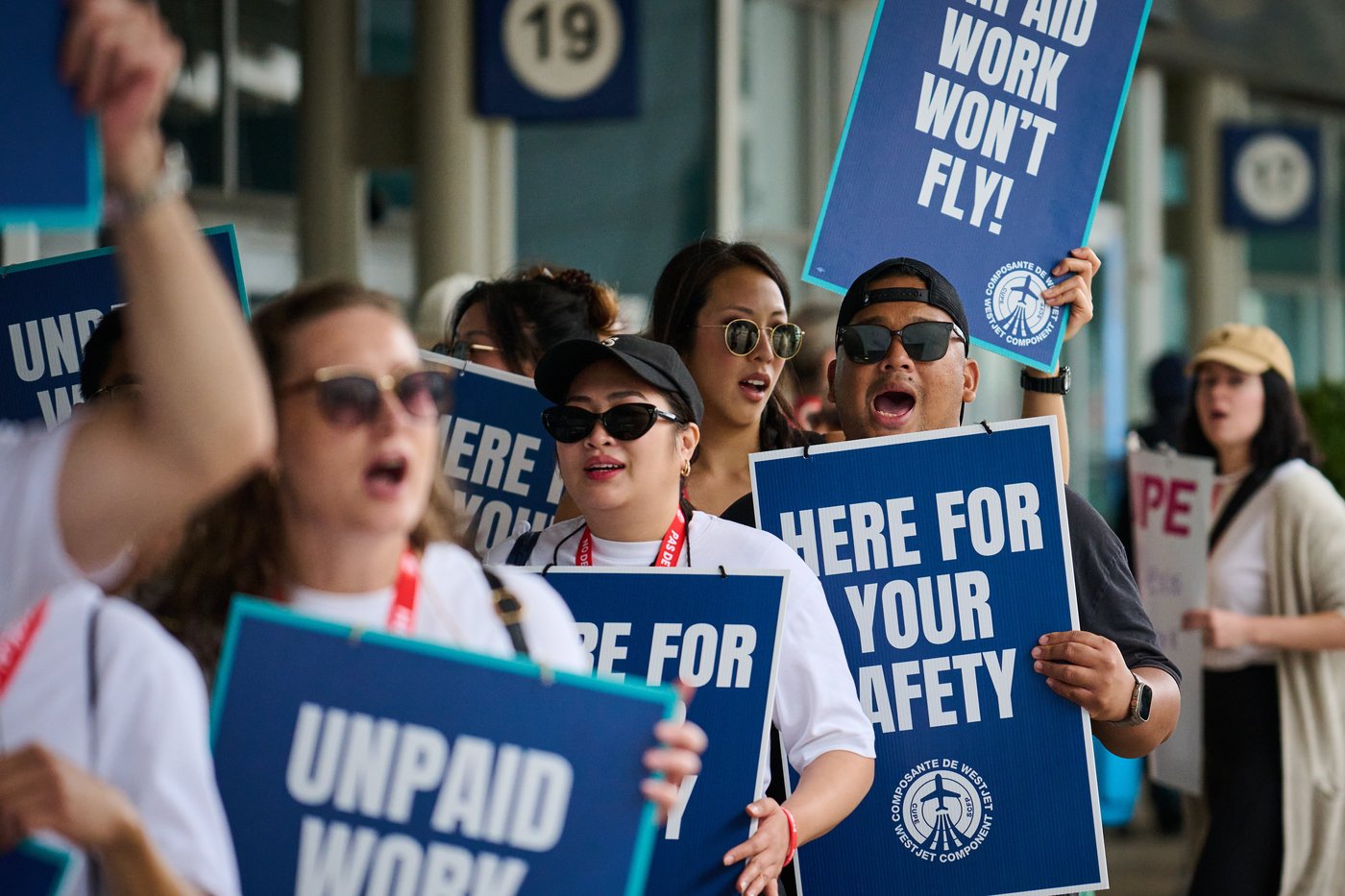 WestJet flight attendants on strike as union, airline fail to come to terms | iNFOnews.ca