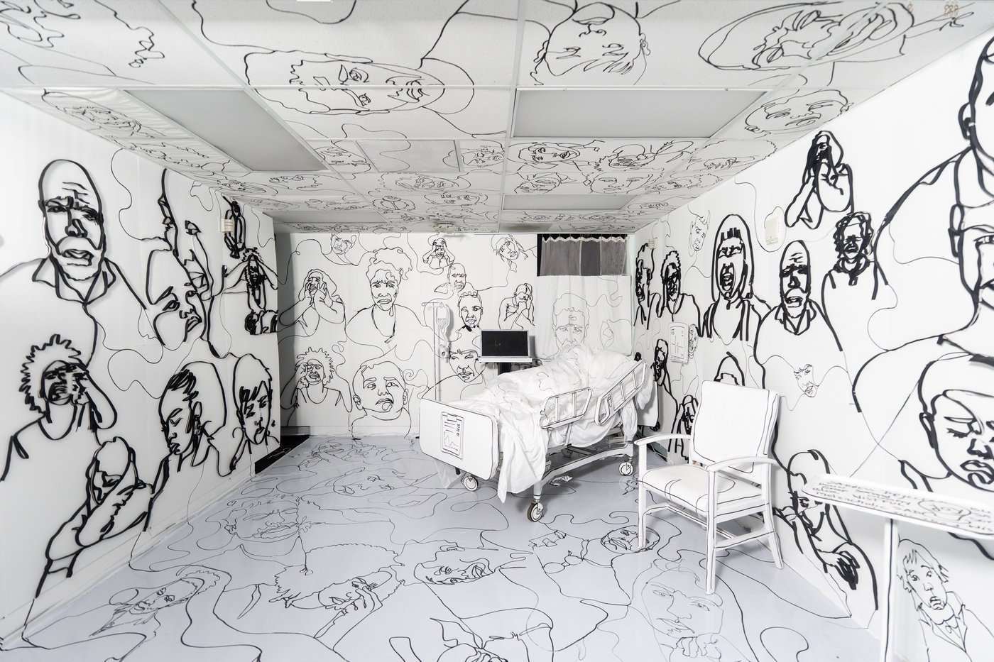 Former LA hospital hosts immersive art show, in photos | iNFOnews.ca