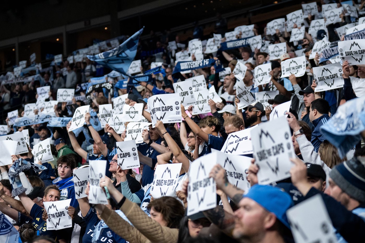 Vancouver Whitecaps fans bring 'Save the Caps' campaign to B.C. Place | iNFOnews.ca