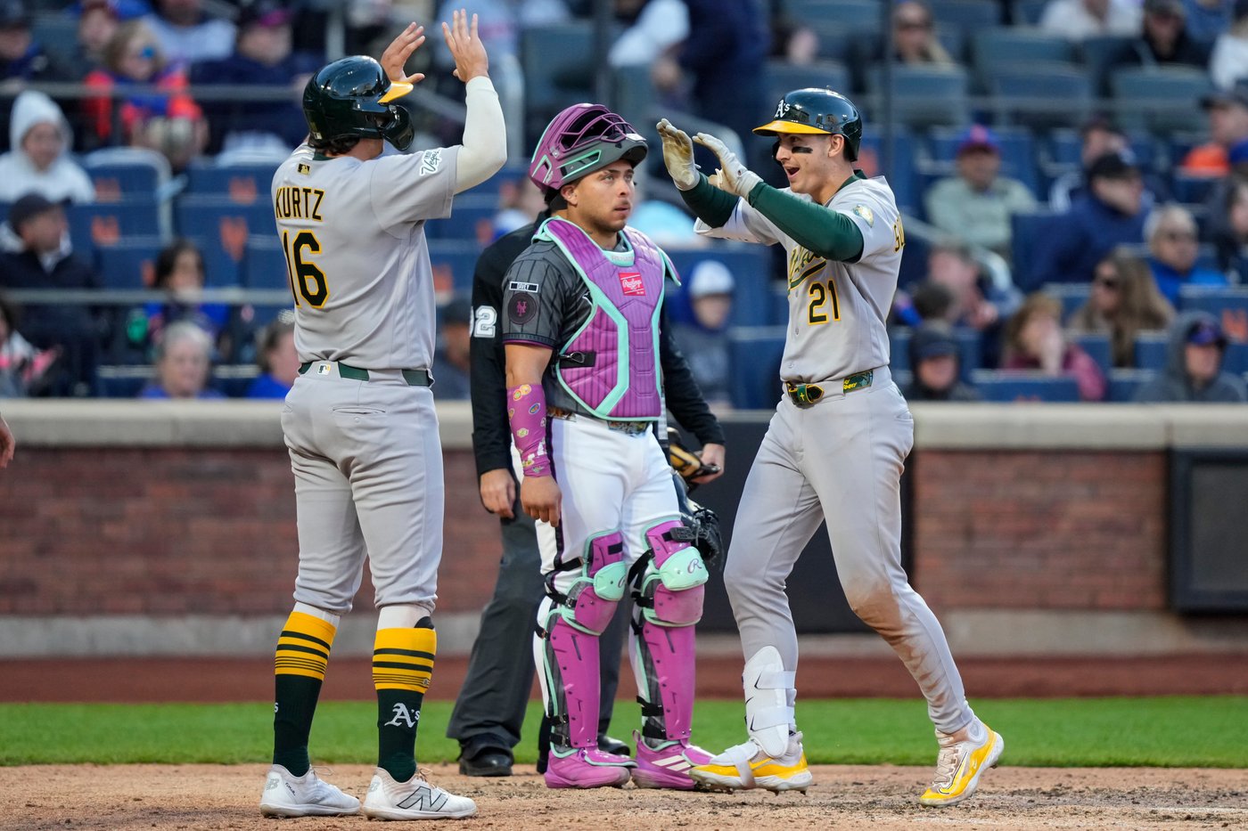 Soderstrom homers twice as Athletics hand Senga his worst loss in 11-6 win over struggling Mets | iNFOnews.ca