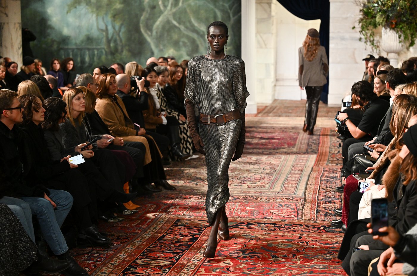 Ralph Lauren's fall 2026 collection a mix of romantic adventure with metallic flair | iNFOnews.ca