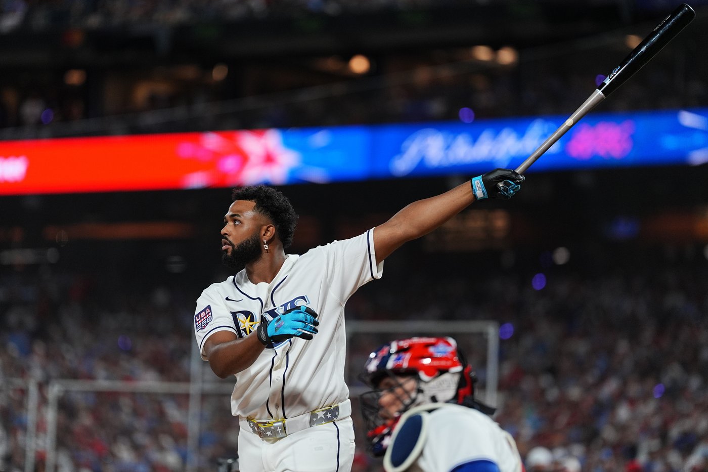 Rays slugger Junior Caminero feels fortunate left hand not broken after he was hit in All-Star Game | iNFOnews.ca