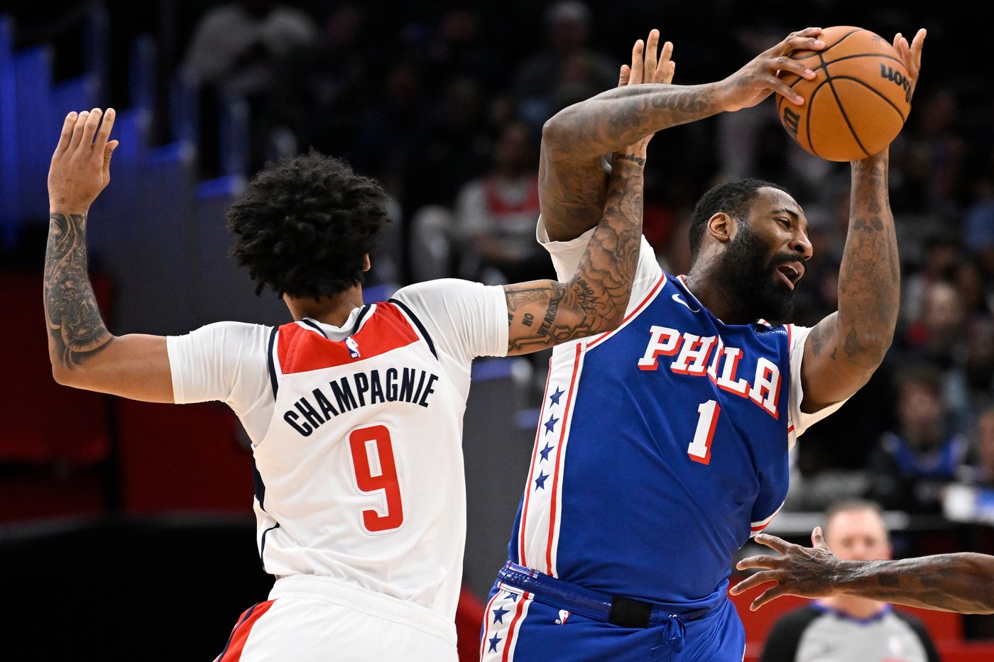 Paul George scores 39 points in the 76ers' 153-131 win over the Wizards | iNFOnews.ca Paul George scores 39 points in the 76ers' 153-131 win over the Wizards | iNFOnews.ca