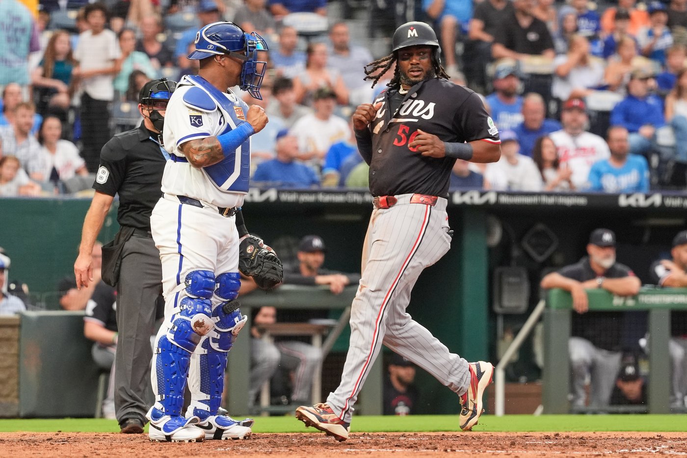 Massey leads off 7th with go-ahead HR, Cameron has 9 Ks as Royals beat Twins 2-1 | iNFOnews.ca Massey leads off 7th with go-ahead HR, Cameron has 9 Ks as Royals beat Twins 2-1 | iNFOnews.ca