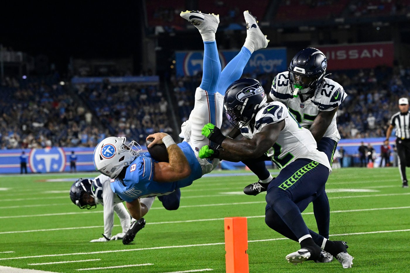 Saleh embraces Titans’ preseason blunders as awesome for teaching tape after 19-16 win | iNFOnews.ca Saleh embraces Titans’ preseason blunders as awesome for teaching tape after 19-16 win | iNFOnews.ca