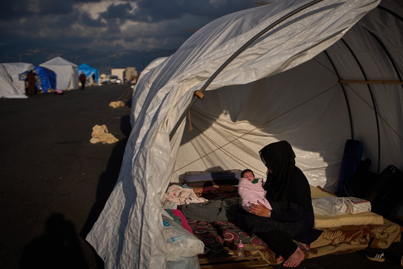 A baby born in a tent on a Beirut roadside struggles to survive, her family displaced by war | iNFOnews.ca