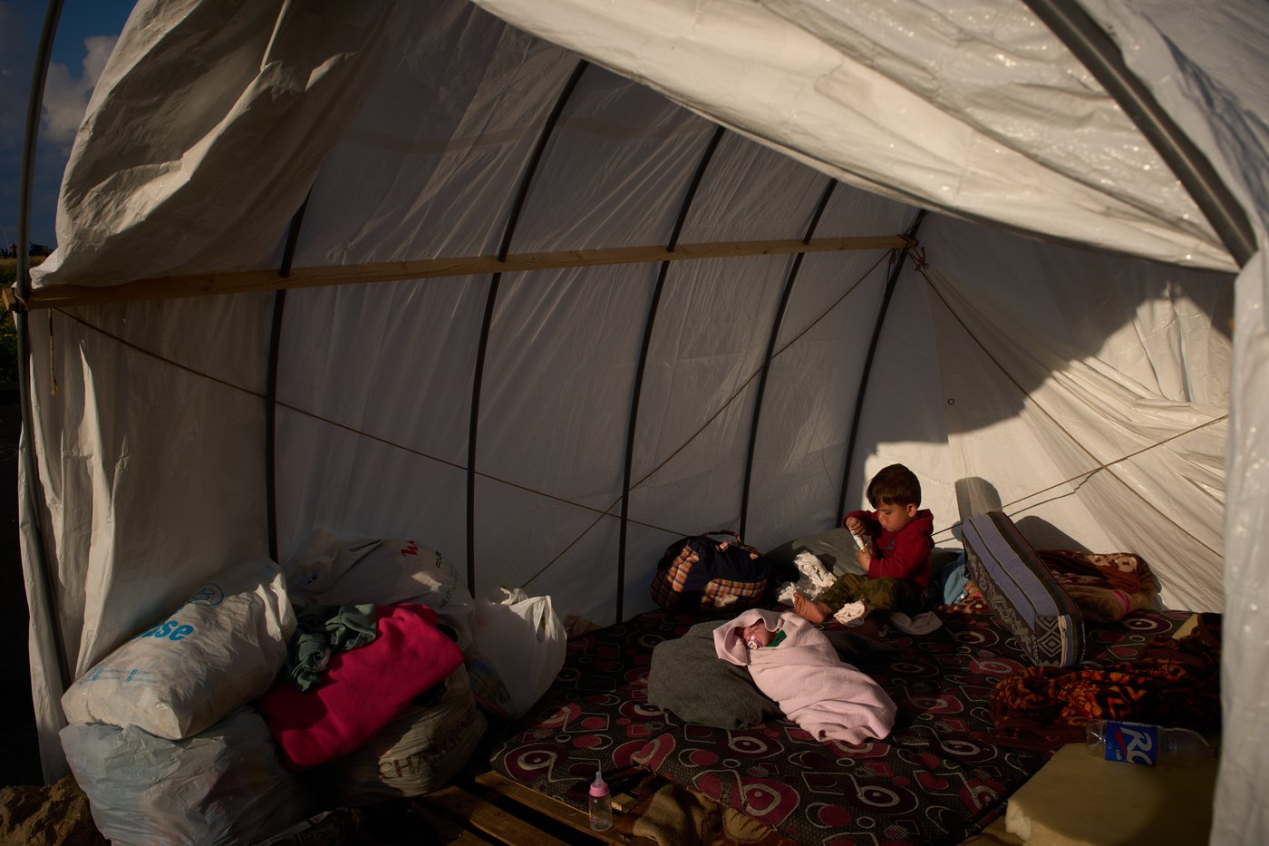 A baby born in a tent on a Beirut roadside struggles to survive, her family displaced by war | iNFOnews.ca