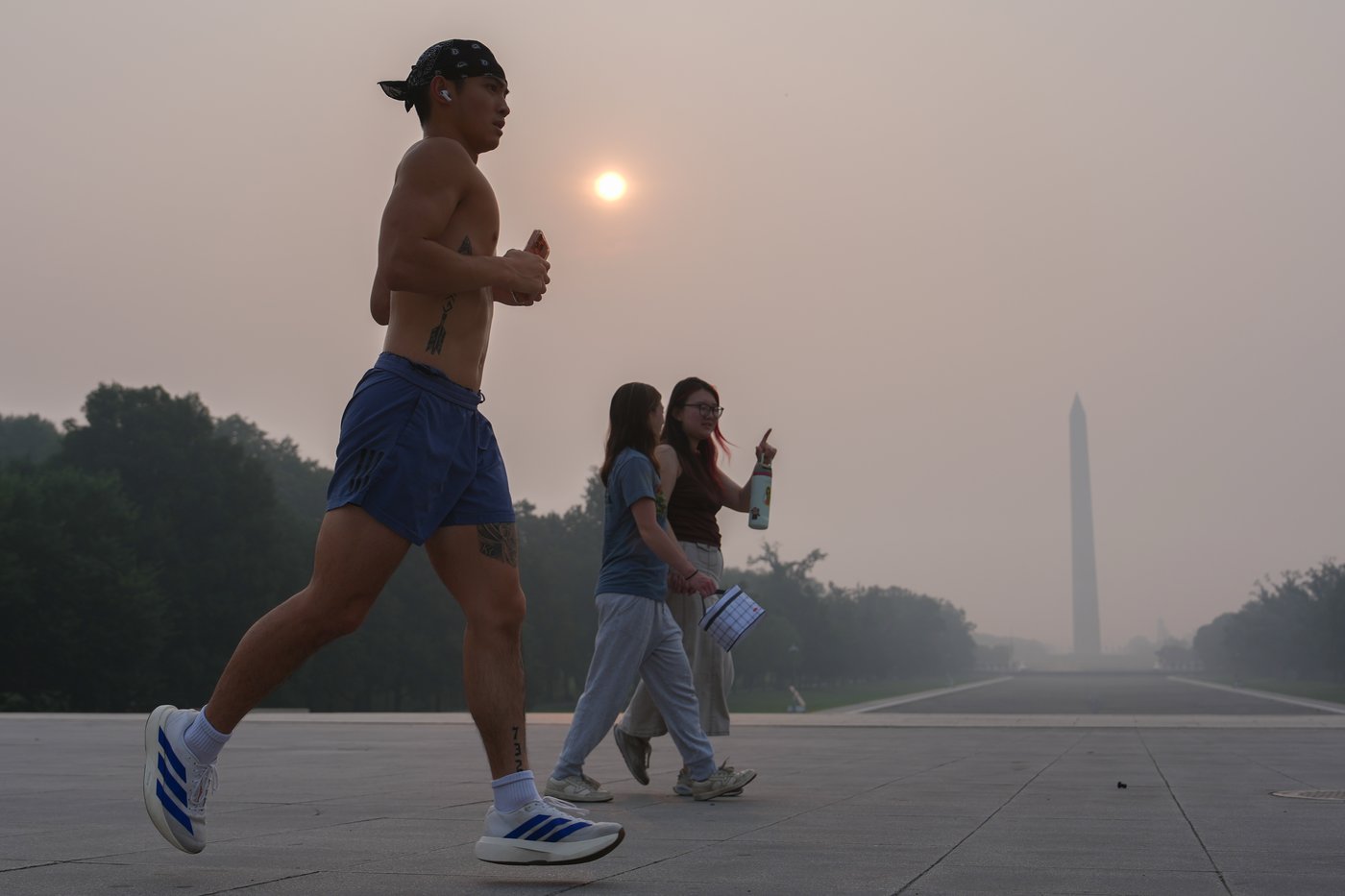 Wildfire smoke from Canada and Minnesota pushes farther into the US and engulfs DC in haze | iNFOnews.ca Wildfire smoke from Canada and Minnesota pushes farther into the US and engulfs DC in haze | iNFOnews.ca