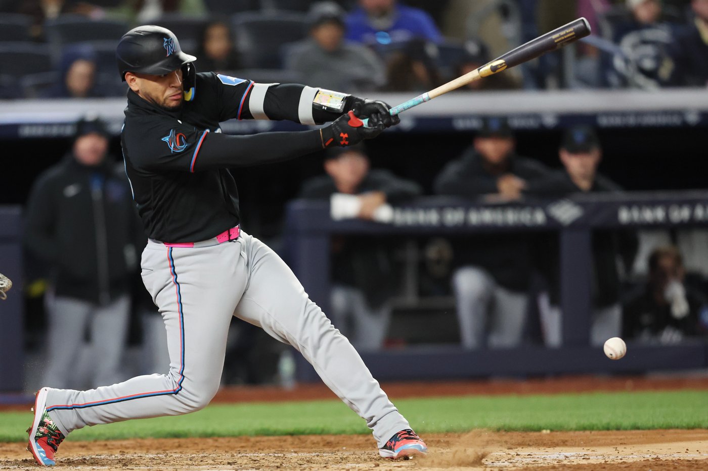 Stanton has first steal since 2020, hits 2-run single in Yankees' 9-7 win over Marlins | iNFOnews.ca