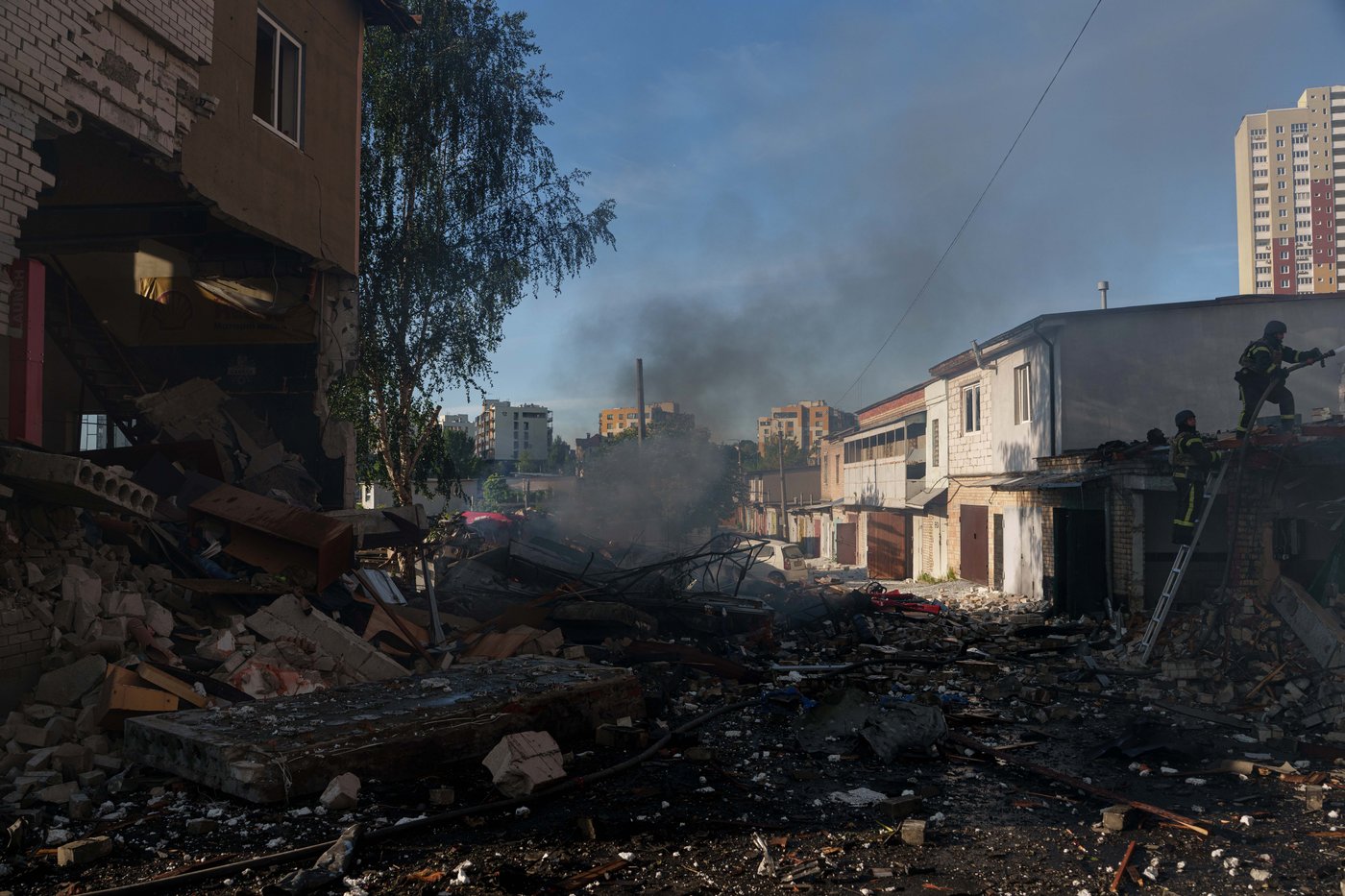 Kyiv under Russian aerial attack, in photos | iNFOnews.ca