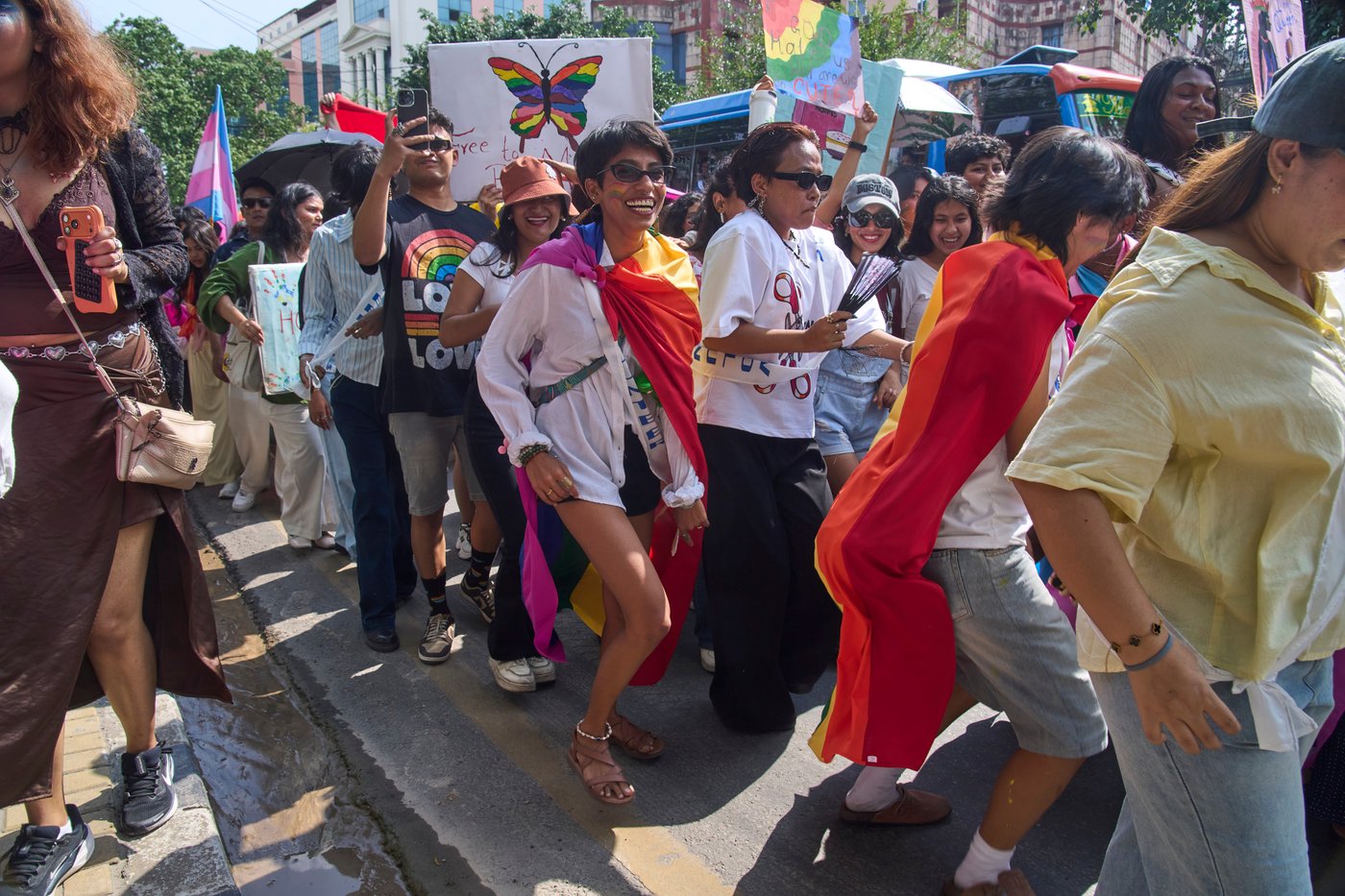 Hundreds march in Kathmandu for Nepal's Pride Month | iNFOnews.ca