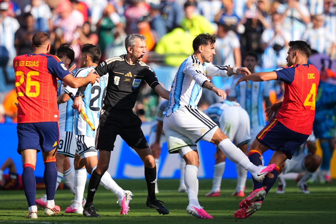 Paredes banned 10 games as FIFA suspends 3 Argentina players for World Cup final scuffle | iNFOnews.ca Paredes banned 10 games as FIFA suspends 3 Argentina players for World Cup final scuffle | iNFOnews.ca